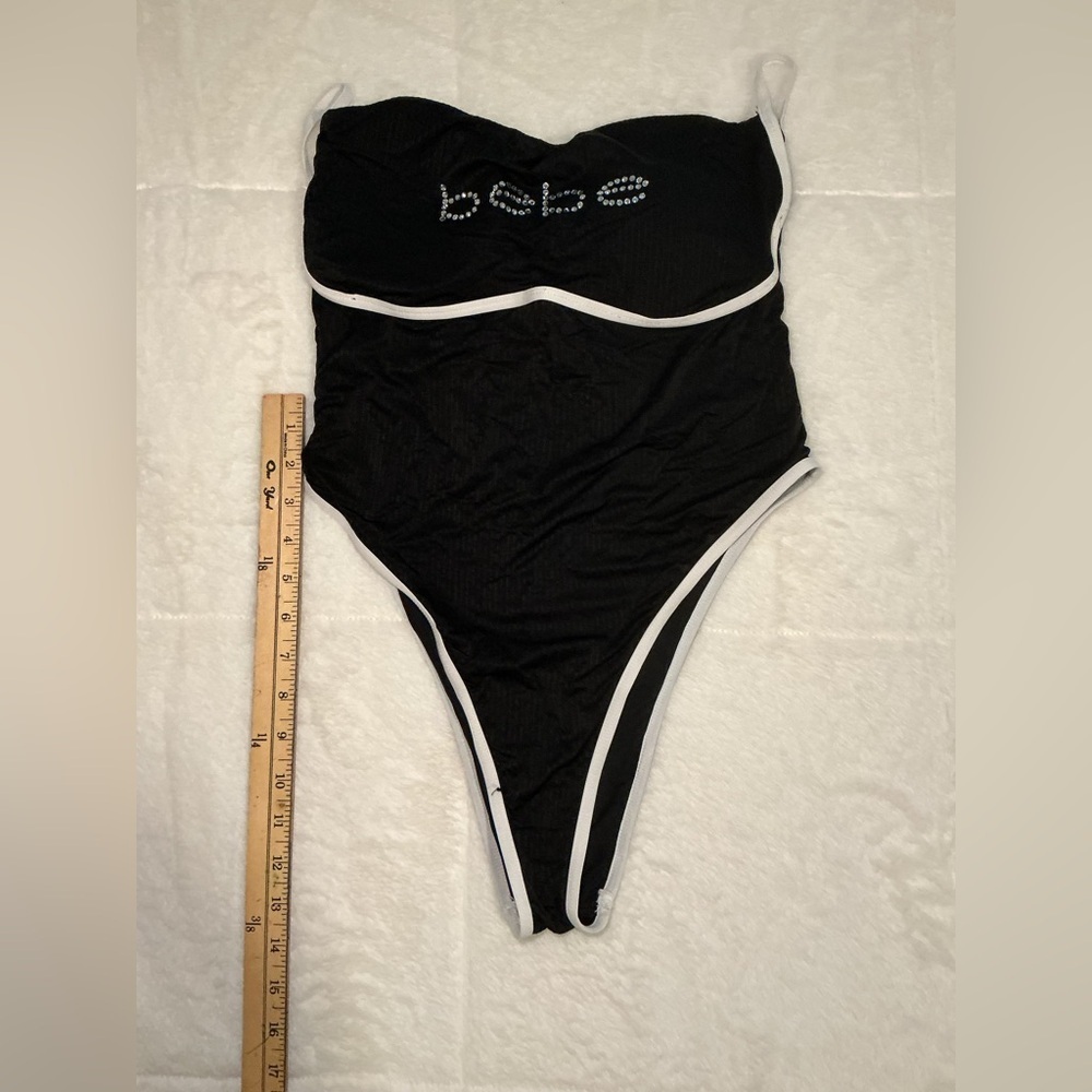 Bebe Black One-Piece Swimsuit - Picture 6 of 7